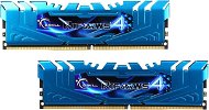 G.SKILL 16GB KIT DDR4 3000MHz CL16 Ripjaws4 - blau - Arbeitsspeicher
