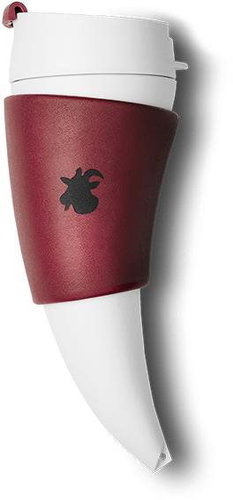 GOAT STORY GOAT MUG Marsala, genuine leather, 350 ml - Mug - Main image