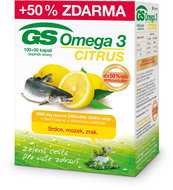 GS Omega 3 Citrus ČR/SK, 100 + 50 Capsules - Omega 3
