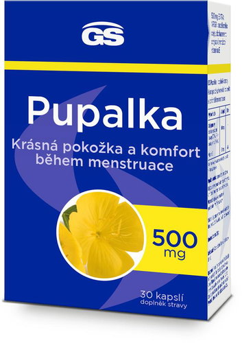 GS Pupalka, 30 capsules - Evening Primrose Oil - Main image