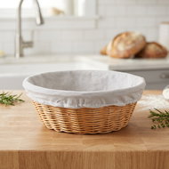 Kesper Knitted bread basket round 25 cm, plastic - Small Basket