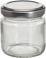 Gastro Zavařovací sklenice se stříbrným víčkem 106 ml, TO53, 6 ks - Zavařovací sklenice