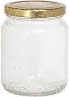 Gastro Sklenice na 0,5 kg medu, víčko s dekorem plástve, sada 6 ks - Canning Jar