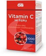 Vitamin C GS Vitamin C1000 + Rosehip 2016 CZ/SK, 100+20 Tablets - Vitamín C