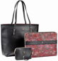 WENGER MARIESOL - 14", 4in1 Set für Damen, schwarz / floral - Laptoptasche