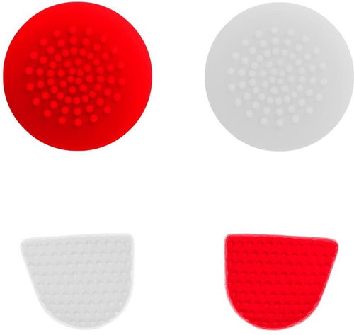 Gioteck handles for PS4 red-white - Controller Grips - Main image
