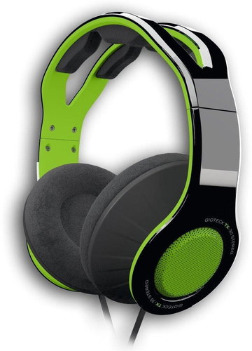 Gioteck TX30 Black-green - Gaming Headphones - Main image