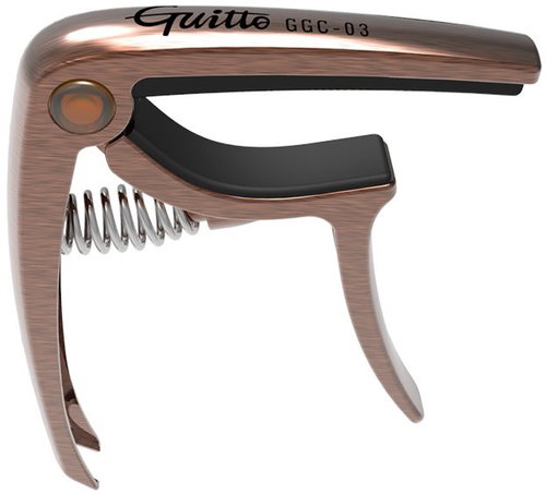 GUITTO GGC-03 Metal Capo, Bronze - Capo - Main image