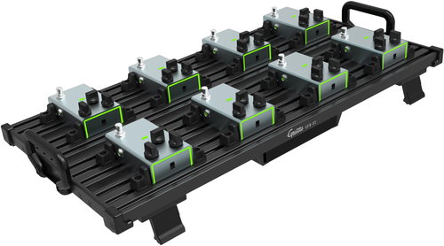 GUITTO GPB-03 Pedalboard With Bag Large - Pedalboard - Fő fotó