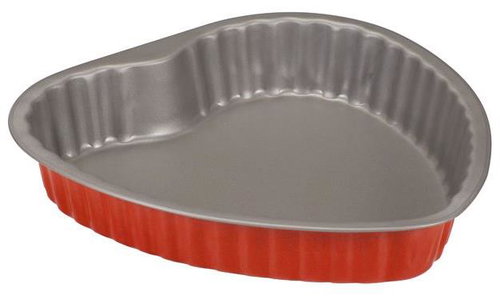 Guardini Heart cake tin 25 cm, pink - Baking Mould - Main image