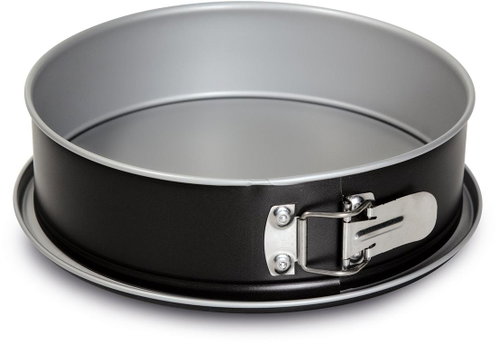 Guardini Cake tin with wide bottom Silver Elegance, 26 × 7,6 cm - Baking Mould - Main image