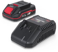 GÜDE Starter set charger + 2.0 Ah battery LGAP 18-3020 P - Charger and Spare Batteries