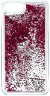 Guess Liquid Glitter Raspberry - Protective Case