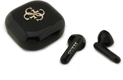Guess 4G Metal Logo TWS Wireless headphones black - Wireless Headphones - Main image