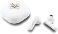 Guess 4G Metal Logo TWS Wireless headphones white - Wireless Headphones