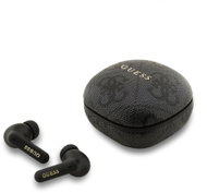 Guess PU 4G Script Logo ENC TWS Wireless headphones black - Wireless Headphones