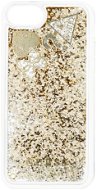 Guess New Glitter Hearts for iPhone 8 Gold - Phone Cover
