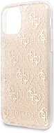 Guess 4G Glitter Back Cover for iPhone 11 Pro Max, Gold - Phone Cover