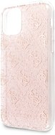 Guess, 4G Glitter Back Cover für iPhone 11 Pink - Handyhülle