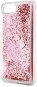Guess Glitter Floating Hearts für iPhone 8 / SE 2020 Pink - Handyhülle