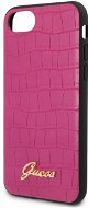 Guess Croco for iPhone 8/SE 2020, Pink - Phone Cover