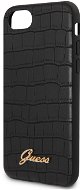 Guess Croco for iPhone 8/SE 2020, Black - Phone Cover
