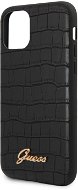 Guess Croco for iPhone 11 Pro, Black - Phone Cover