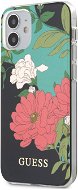 Guess PC/TPU Flower N.1 for Apple iPhone 12 Mini, Black - Phone Cover