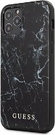Guess PC/TPU Marble for Apple iPhone 12 Pro Max, Black - Phone Cover