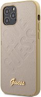 Guess Iridescent Love for Apple iPhone 12/12 Pro, Gold - Phone Cover
