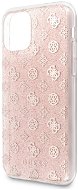 Guess 4G Peony Glitter for iPhone 11 Pro Max, Pink (EU Blister) - Phone Cover