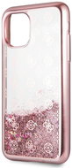 Guess 4G Peony Glitter for Iphone 11 Pro, Max Rose (EU Blister) - Phone Cover