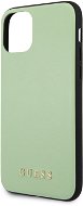 Guess PU Leather Hard Case for iPhone 11 Pro, Green - Phone Cover