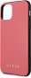 Guess PU Leather hátlap tok iPhone 11 Pro Max készülékhez - rózsaszín - Telefon tok