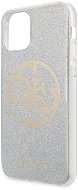 Guess 4G Glitter Circle Back Cover for iPhone 11 Pro Light Gray - Phone Cover