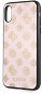 Guess Layer Glitter Peony for iPhone X/XS Light Pink - Phone Cover