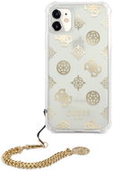 Guess PC Chain Peony Apple iPhone 11 Gold tok - Telefon tok