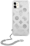 Guess PC Chain Peony Apple iPhone 11 Silver készülékhez - Telefon tok