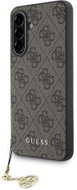 Guess 4G Charm Zadní Kryt pro Samsung Galaxy A56 Brown - Kryt na mobil