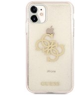 Guess TPU Big 4G Full Glitter Apple iPhone 11 készülékhez, Gold - Telefon tok