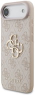 Guess PU 4G Metal Logo Back Cover for iPhone Air Pink - Phone Cover