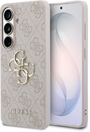 Guess PU 4G Metal Logo Back Cover for Samsung Galaxy S26+ Pink - Phone Cover