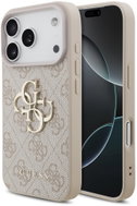 Guess PU 4G Metal Logo pro iPhone 18 Pro Pink - Protective Case