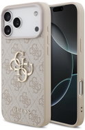 Guess PU 4G Metal Logo pro iPhone 18 Pro Max Pink - Protective Case
