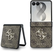 Guess PU 4G Metal Logo for Samsung Galaxy Z Flip 8 Brown - Protective Case