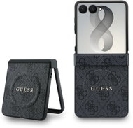 Guess PU Leather 4G Magnetic for Samsung Galaxy Z Flip 8, Black - Protective Case