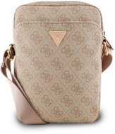 Guess PU 4G Triangle Logo 8" bag Pink - Phone Case