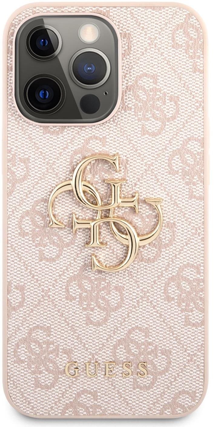 Guess PU 4G Metal Logo Apple iPhone 13 Pro Max Pink tok