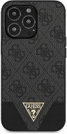 Guess 4G Hard Case Metal Logo Cover für Apple iPhone 13 Pro Max Grey - Handyhülle