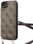 Guess 4G Crossbody Cardslot Case for iPhone 7/8, Brown - Phone Cover